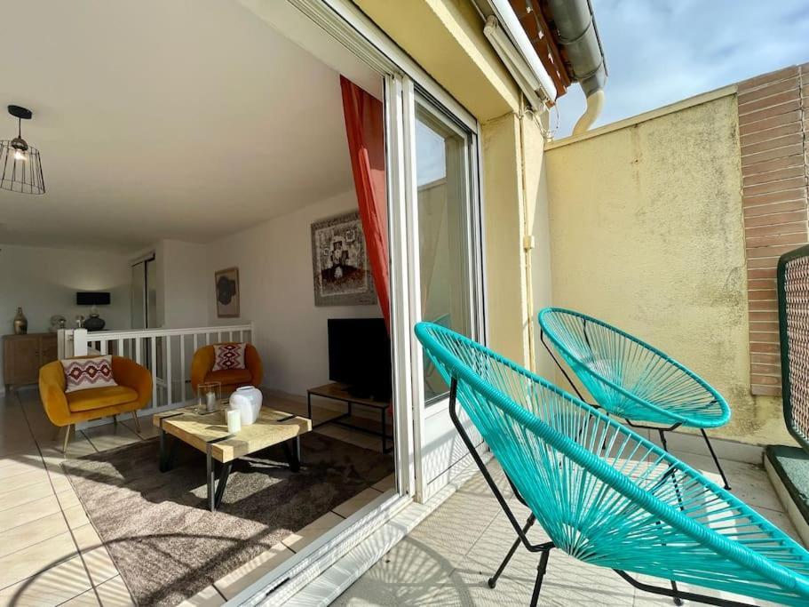Duplex 70M2 - Vue Cite Medievale - Parking Gratuit Carcassonne Bagian luar foto