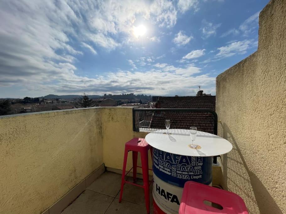 Duplex 70M2 - Vue Cite Medievale - Parking Gratuit Carcassonne Bagian luar foto